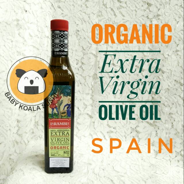 LA RAMBLA Extra Virgin Olive Oil Organic Minyak Zaitun 500 ml Halal │ EVOO Import Spanyol