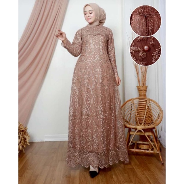 GAMIS TILE RATU | GAMIS | GAMIS TILE | GAMIS PESTA MEWAH | DRESS PESTA | GAMIS KEBAYA | GAMIS BRUKAT | GAMIS MODERN | GAMIS KONDANGAN | BY NONA