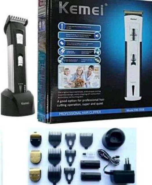 Alat Cukur Rambut Rechargeable Kemei KM-3006 Alat Cukur Rambut Listrik