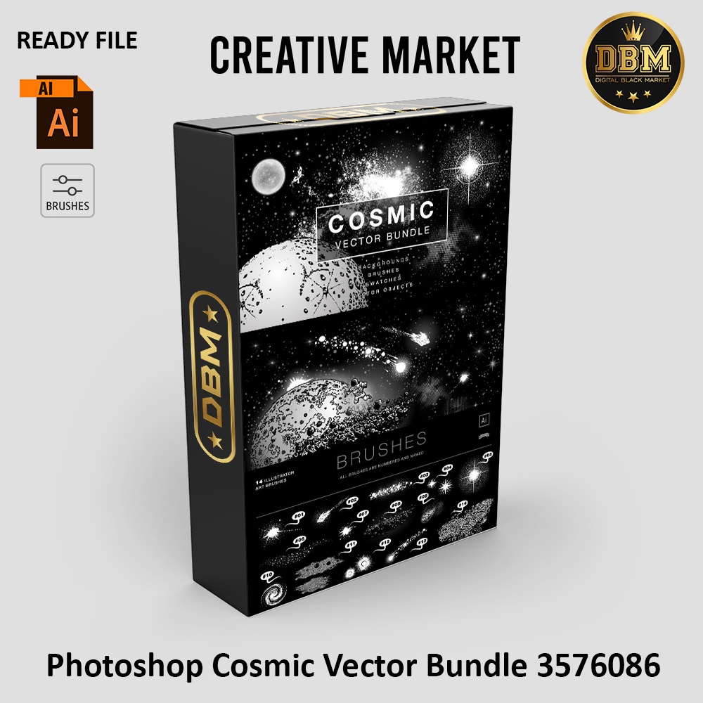 Photoshop Cosmic Vector Bundle - Vector Designs