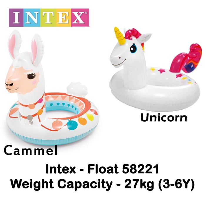 SWIM47 INTEX BAN RENANG ANAK KARAKTER BIG ANIMAL RINGS 58221