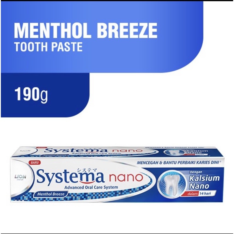 Systema Nano Odol Pasta Gigi 190 grm