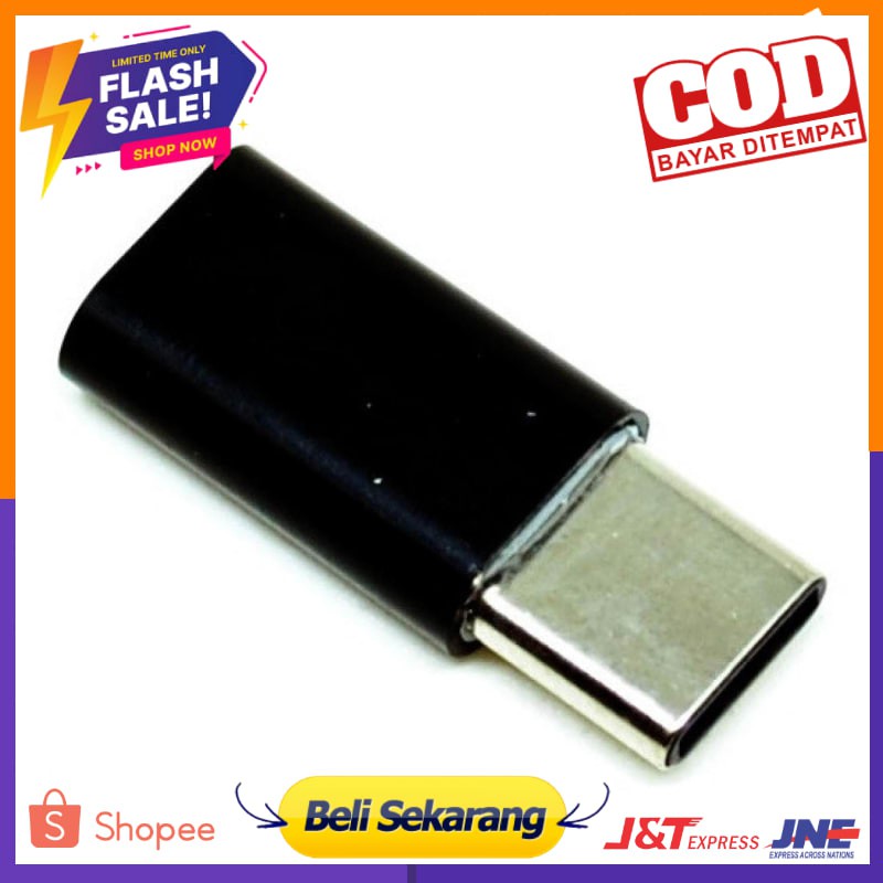 Adapter Adaptor converter Micro USB ke USB 3.1 Type C.