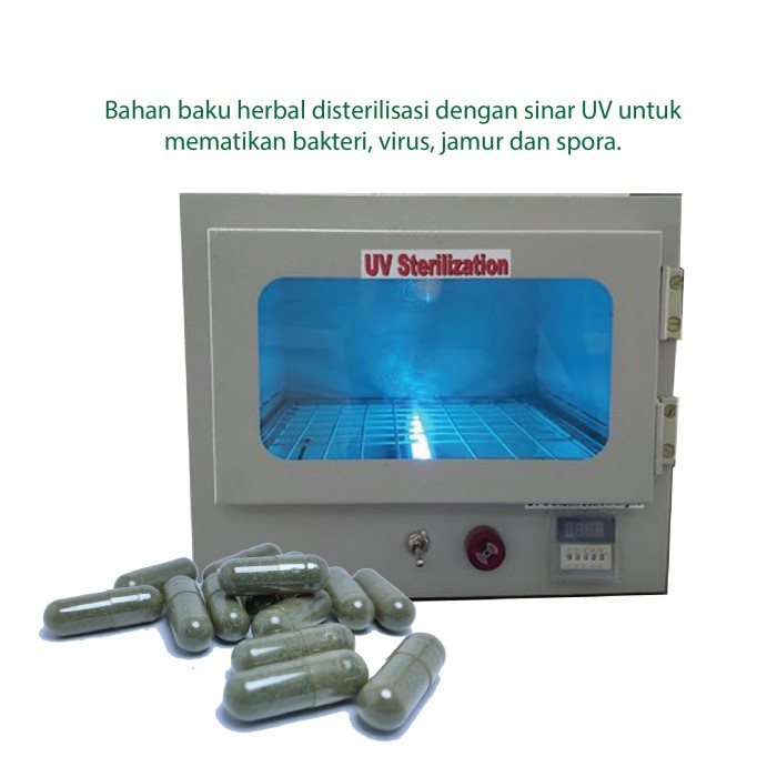 PEGAGAN / ANTANAN KAPSUL HERBAL KEMASAN HEMAT - ISI 100 SUPER AMPUH