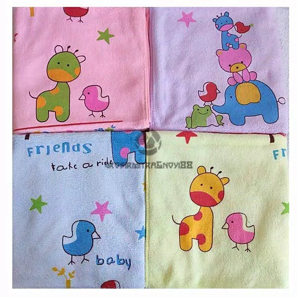 handuk premium bayi dan handuk anak ukuran 60x120