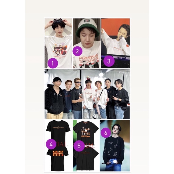 [READY] UNOFFICIAL KAOS / SWEATER BTS PERMISSION TO DANCE PRD TOUR MERCH