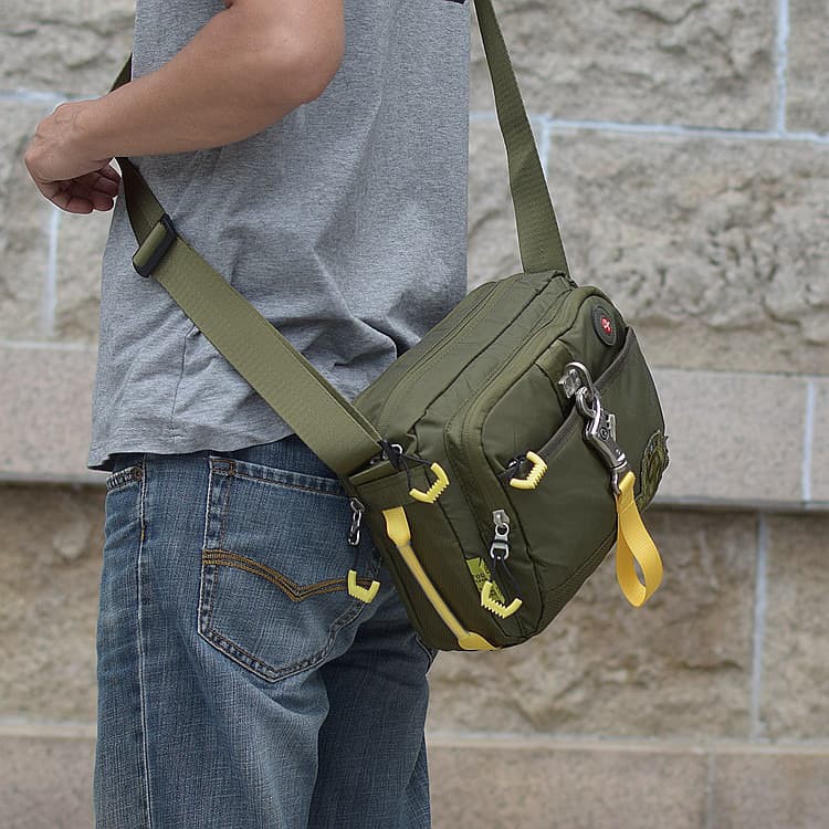 Promo! TAS SELEMPANG PRIA TOUGH JEANSMITH 5552 TAS SELEMPANG ARMY Murah!