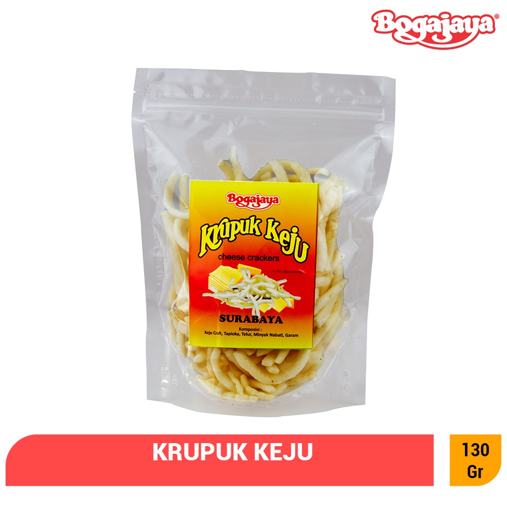 

BOGAJAYA Kerupuk Keju 130Gr Matang Siap Makan Oleh Oleh Surabaya