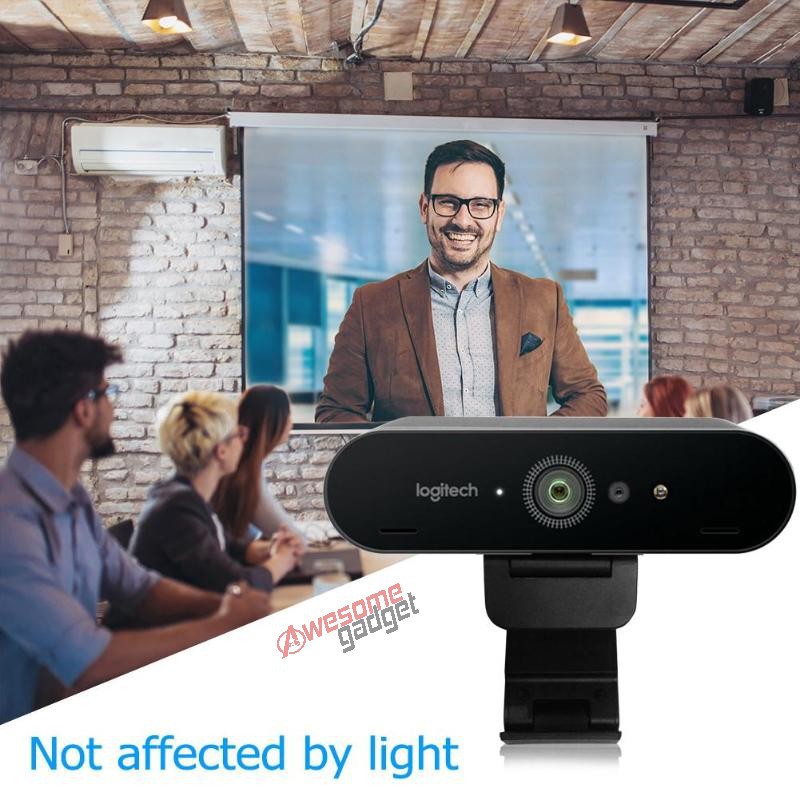 Logitech BRIO C1000e 4K HD Webcam Wide Angle Ultra HD 1080p Video Camera for Video Conference Stream