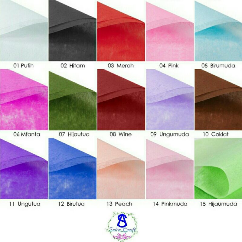 

Kertas Tisu / Tissue Paper / Kertas Bunga Tisu / Flower Wrapping Cotton Paper Tissue / Pembungkus Bunga Tisu