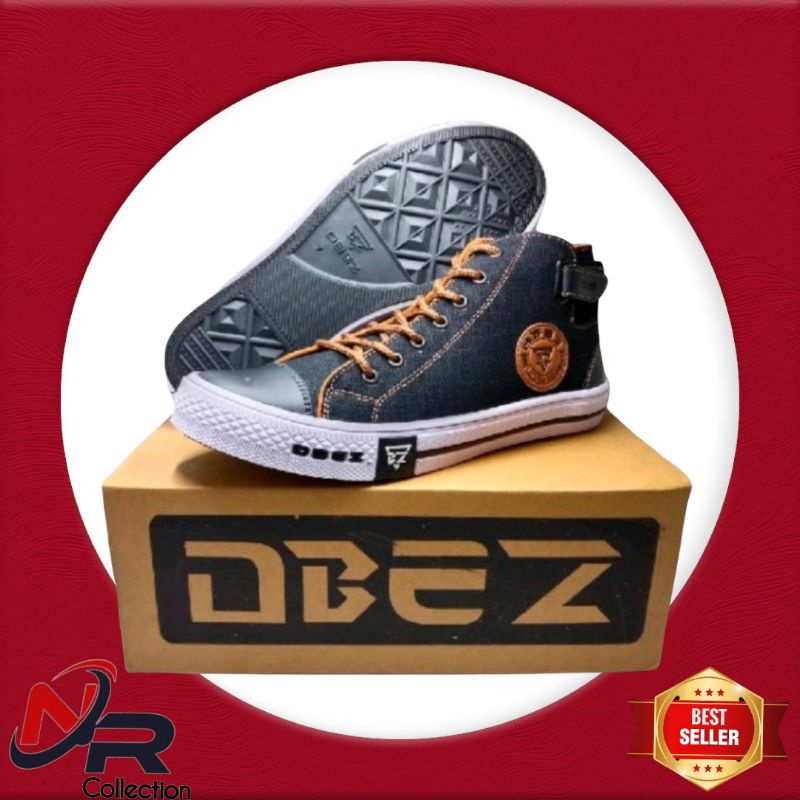 Sneakers Hight Boots Kasual  Kanvas Kekinian Terbaru Pria DBEZ