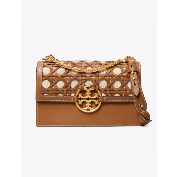 Tory Burch Miller Basket Brown Bag 931