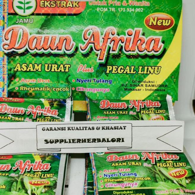 

NEW ARRIVAL !! 9.9 Daun Afrika [KODE 867]