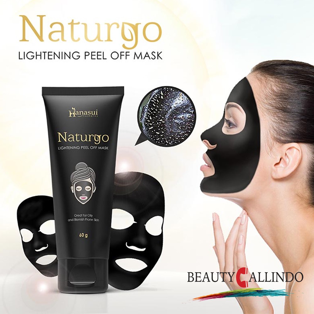 HANASUI NATURGO BLACK MASK TUBE 60g