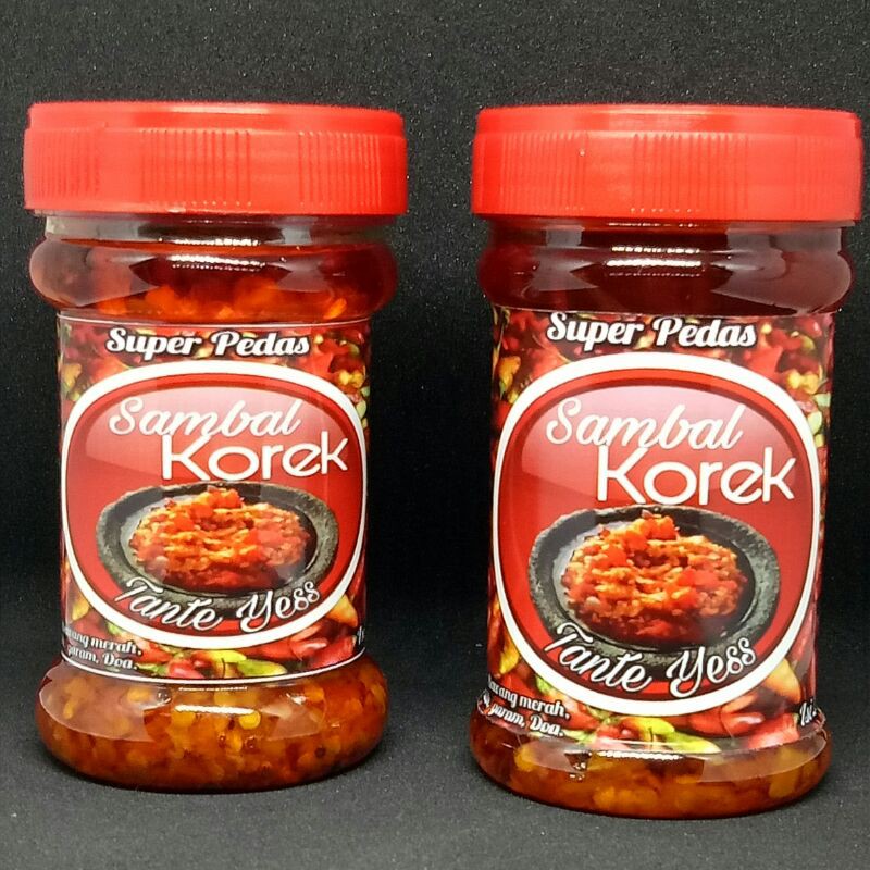 

Sambal Korek Tante Yess/tanpa pengawet/200gr