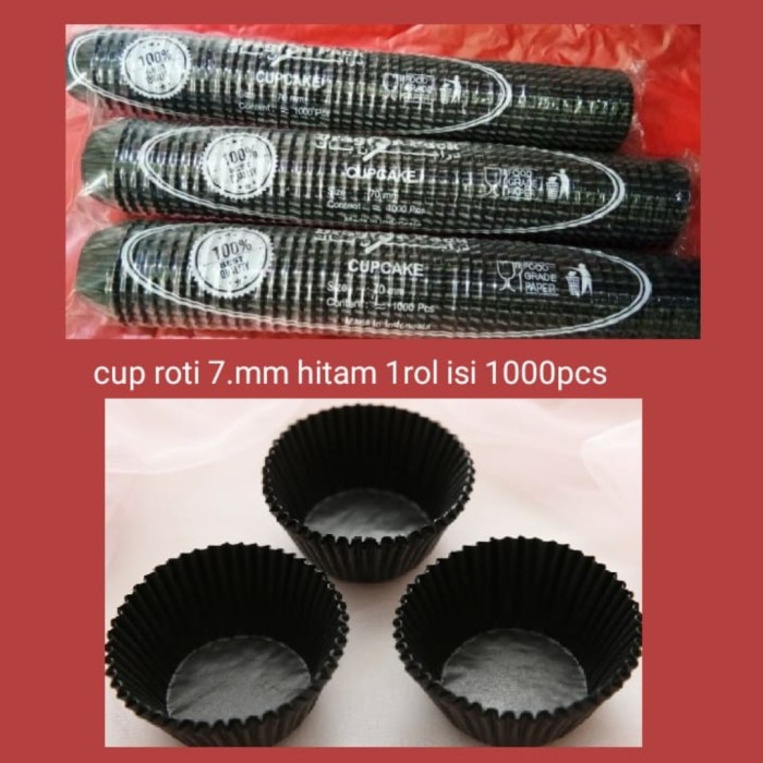 

UMKM cup roti 7 hitam isi 1000 lembar
