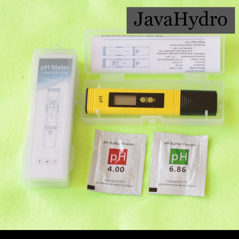 ph meter air hidroponik tambak ikan akurat presisi kalibrasi otomatis