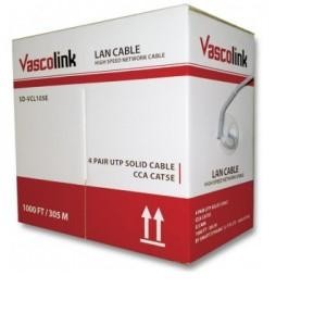 Vascolink Cable UTP Cat-5e / UTP Kabel Lan Cat-5e CCA-CAT5e