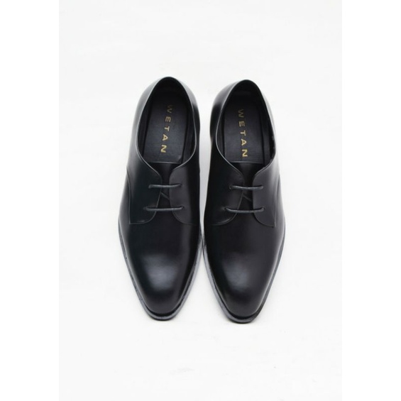 ORIGINAL KULIT - SEPATU Pantofel Pria BIG SIZE 44 45 46 47 48 /Sepatu Oxford Kasual JUMBO Hitam,ORI