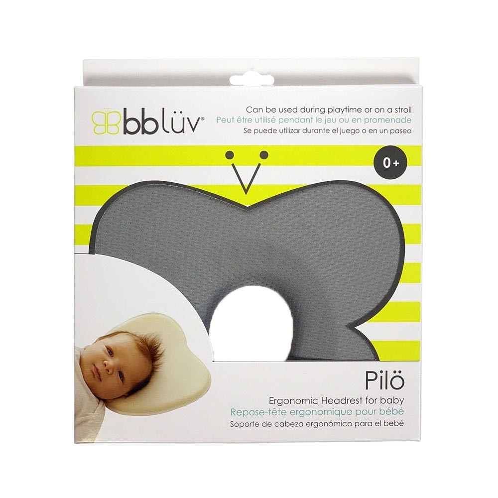 Bbluv Pillo Ergonomic Headrest Pillow - Pantal Kepala Anak Bayi - Baby Head Pillow Round Breathable