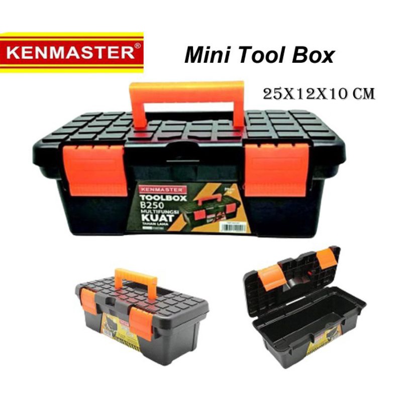 Kenmaster Toolbox Mini B250 B  250 Tool Box Tempat Alat Perkakas Serbaguna