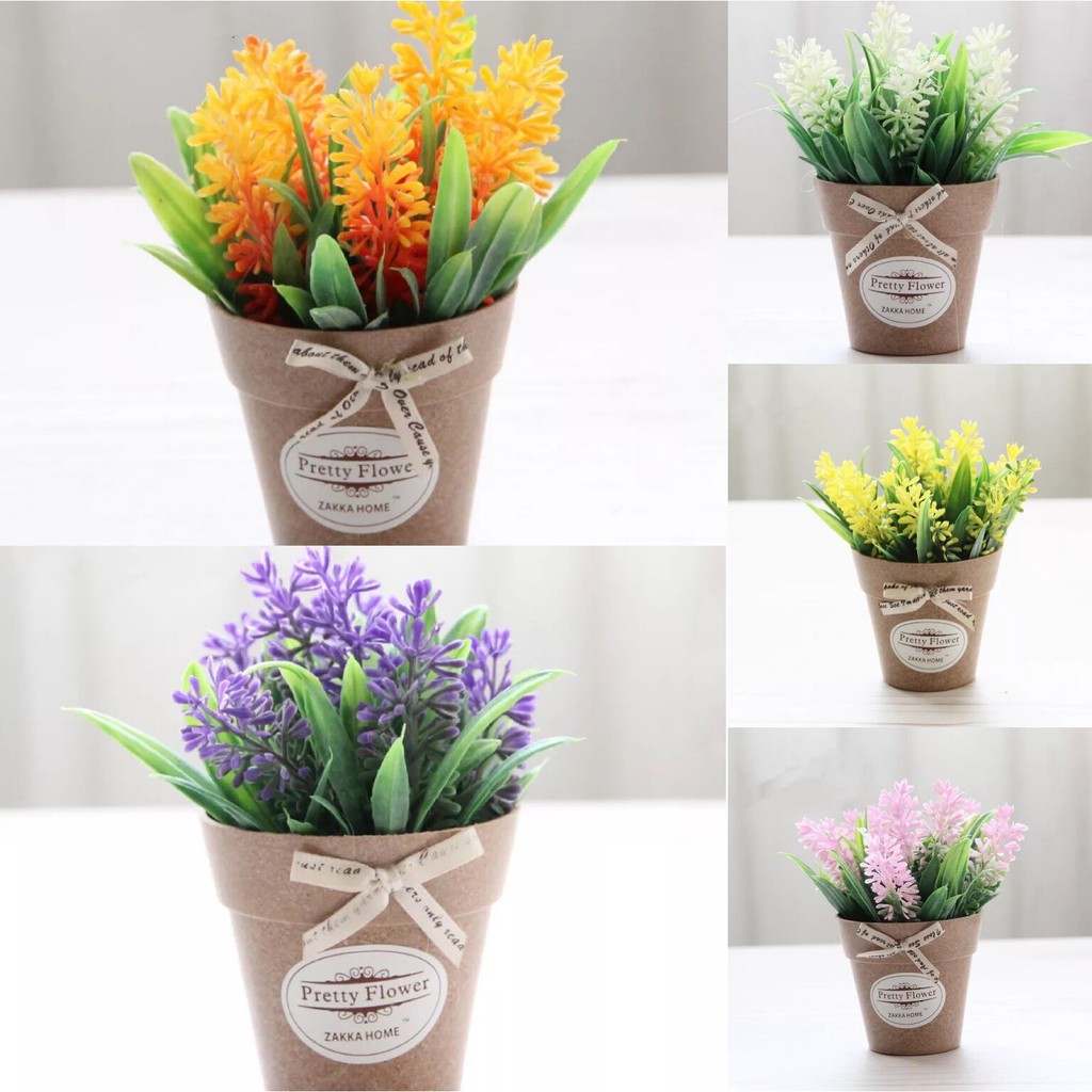 AM641 Bunga Mini Lavender / Bunga Plastik Artificial