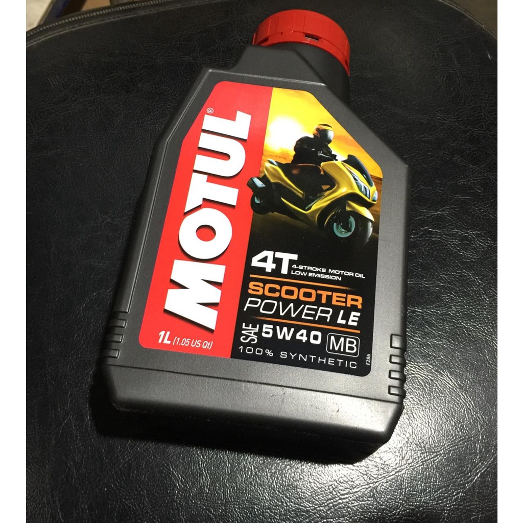 Oli Mesin Vespa Matic Motul 5W-40