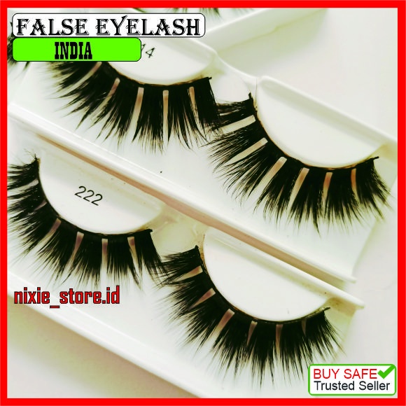 Bulu mata Fake Eyelash Palsu MINK INDIA Lembut DRAMATIS TEBAL HALUS Premium Bagus Murah Kualitas Export