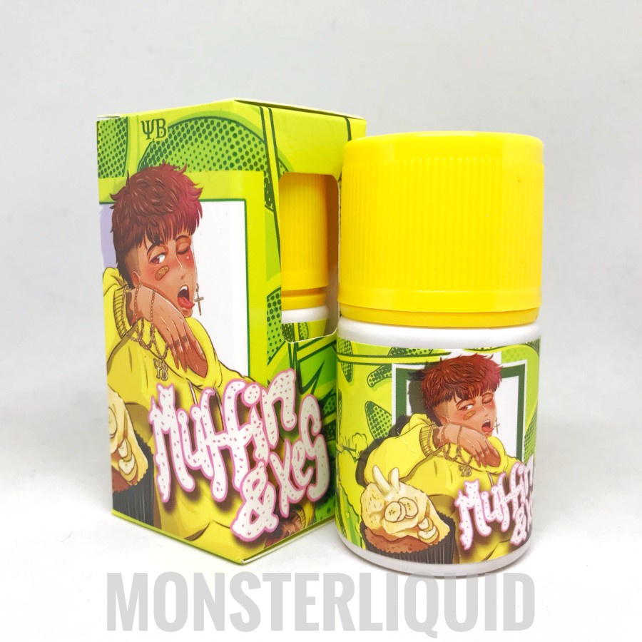 MUFFIN &amp; XES V3 BANANA BY YB REZA ARAP X ORA 3MG 60ML