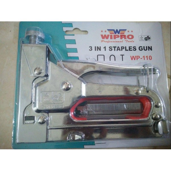 

Staples/Stapler WIPRO WP-110 Gun Staple 3 in 1 - Staples Tembak 3in1 WP110 Wipro. staples walet