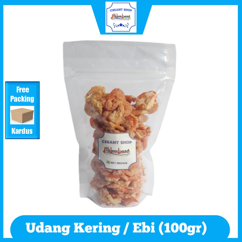 

CSP [100gr] Udang Kering Super (Ebi), Udang Ragu/Rebon pelengkap Tekwan & pempek panggang