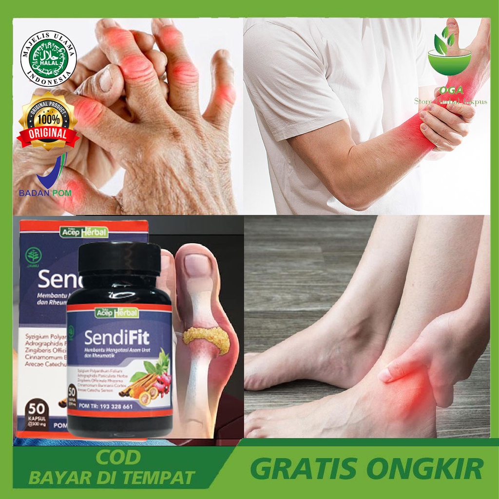 Jual Obat Asam Urat Rematik Osteoporosis Saraf Kejepit Syaraf Terjepit