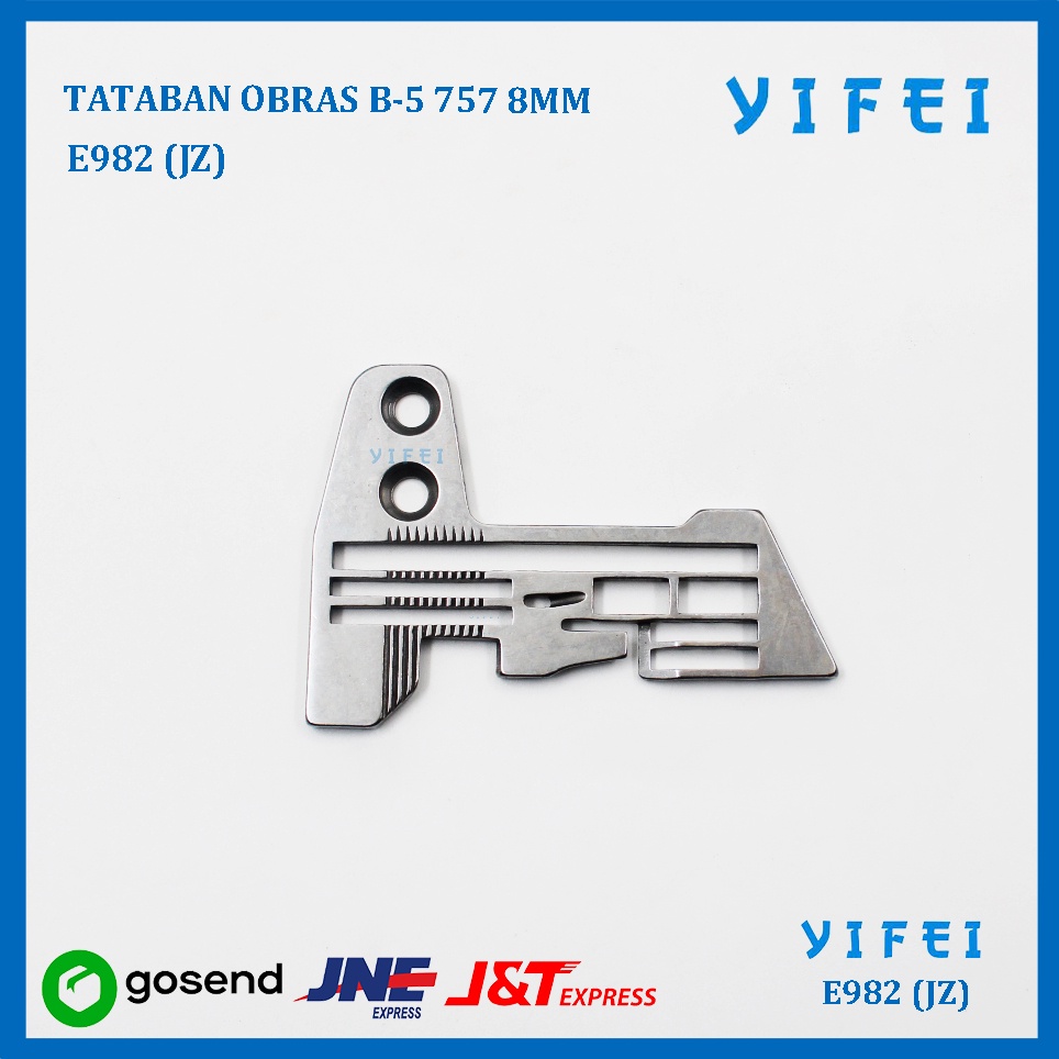 PLAT OBRAS BENANG 5 E982/TATABAN OBRAS B-5 757 8MM YIFEI-E982 (JZ)