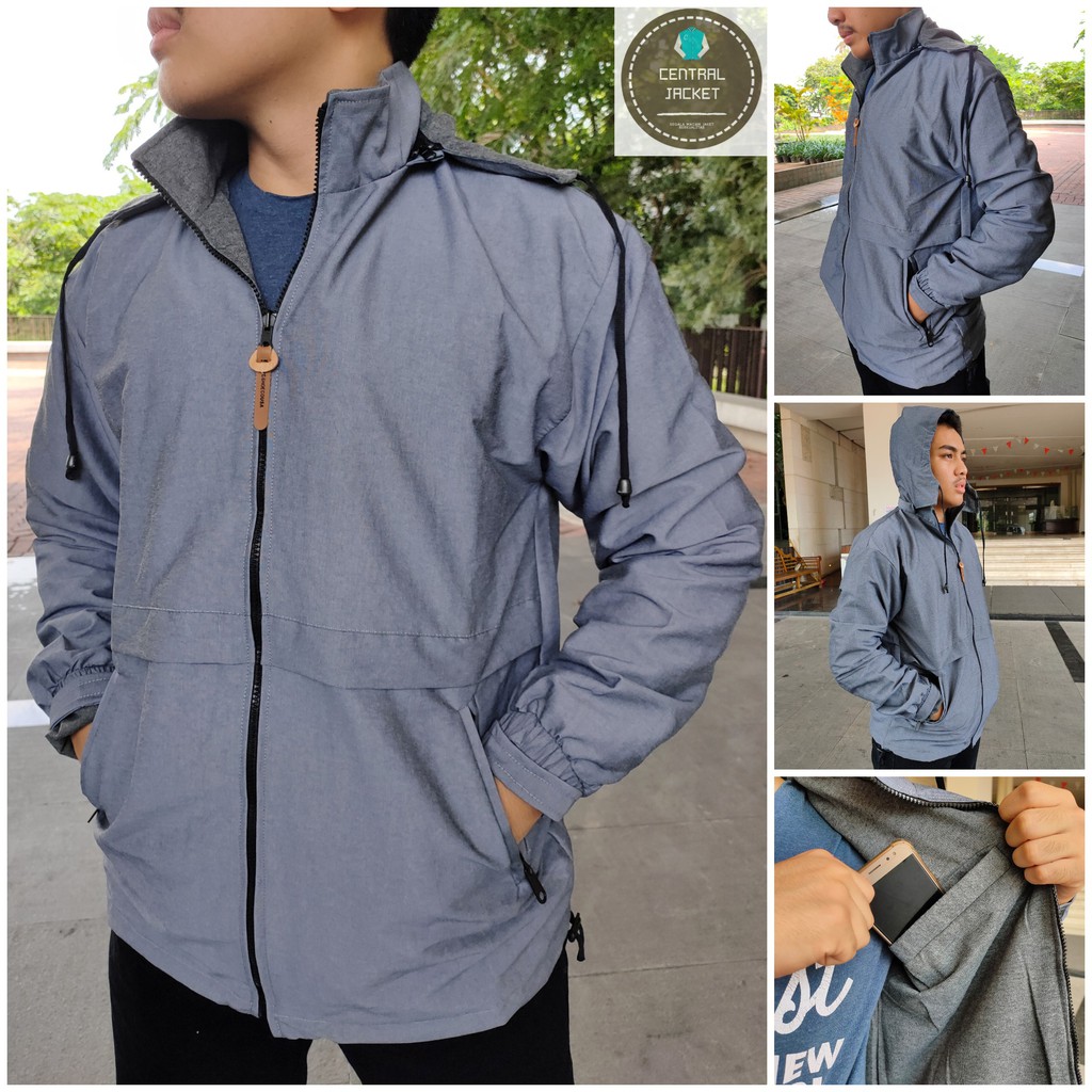 JAKET SEMI PARKA JUMBO - JAKET PRIA TASLAN MAYER