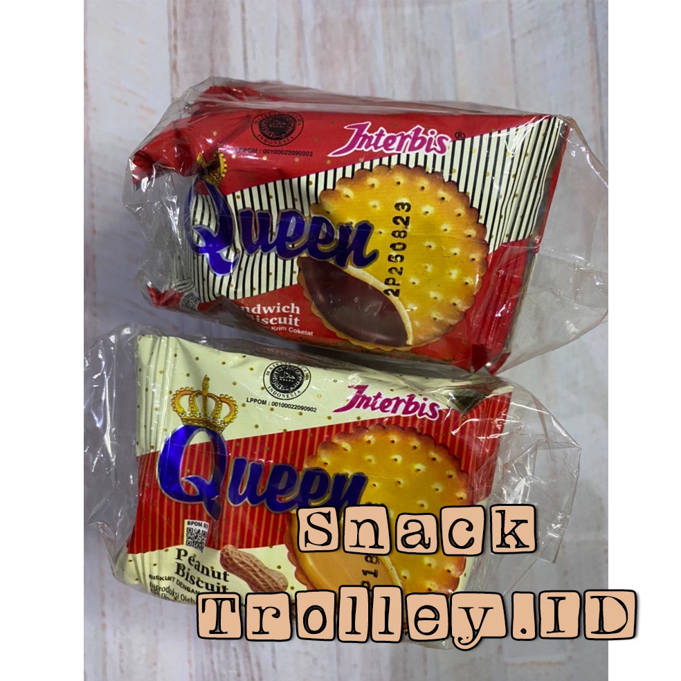 

Biskuit Queen Renceng/ Biskuit jadul/ Biskuit selai kacang/ Biskuit selai cokelat