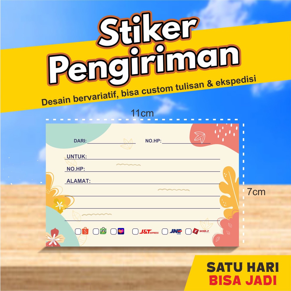 

Stiker Pengiriman Online Shop Sticker Label Olshop