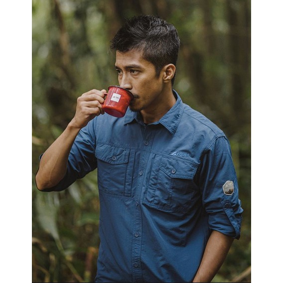 Kemeja Lengan Panjang Pria Arei Outdoorgear Montana 04 Kemeja Rei Original RPT