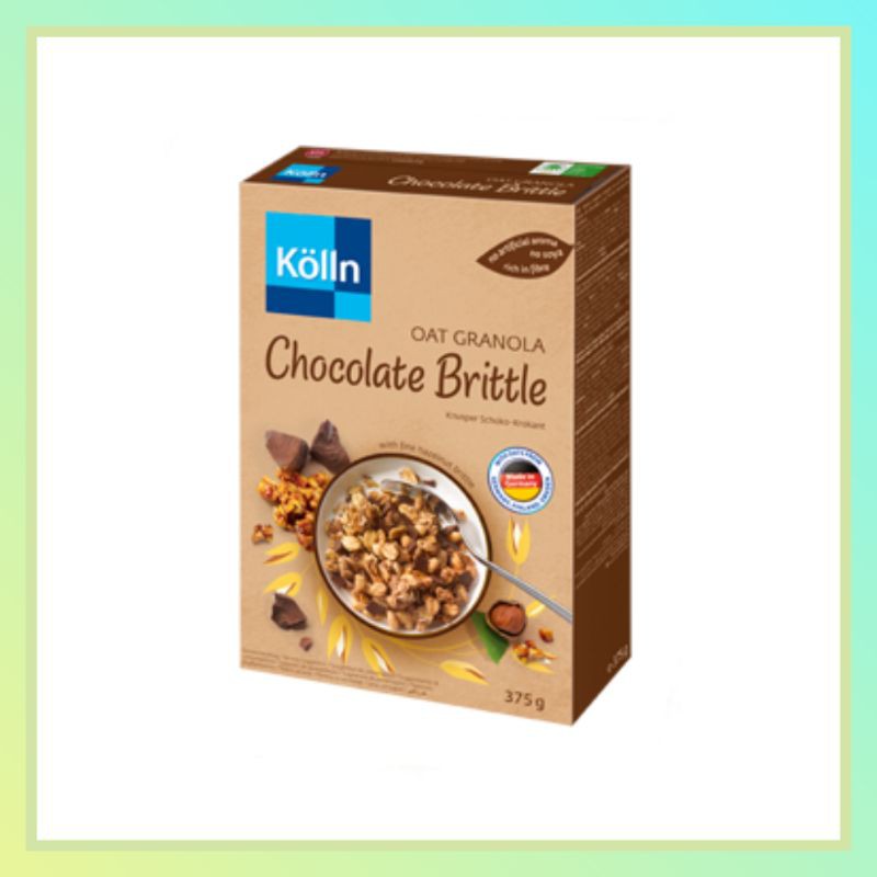 

Kolln Oat Granola Chocolate Brittle 375 gram - Makanan Sehat