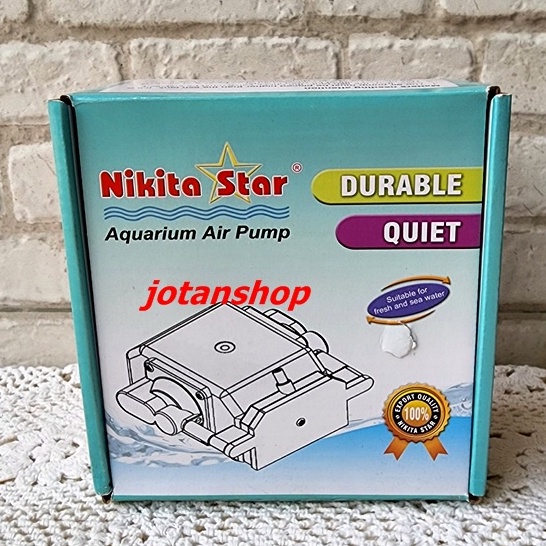 NIKITA STAR NS 30 NS30 Pompa udara aerator airpump kolam ikan aquarium 4 output cabang air pump silent