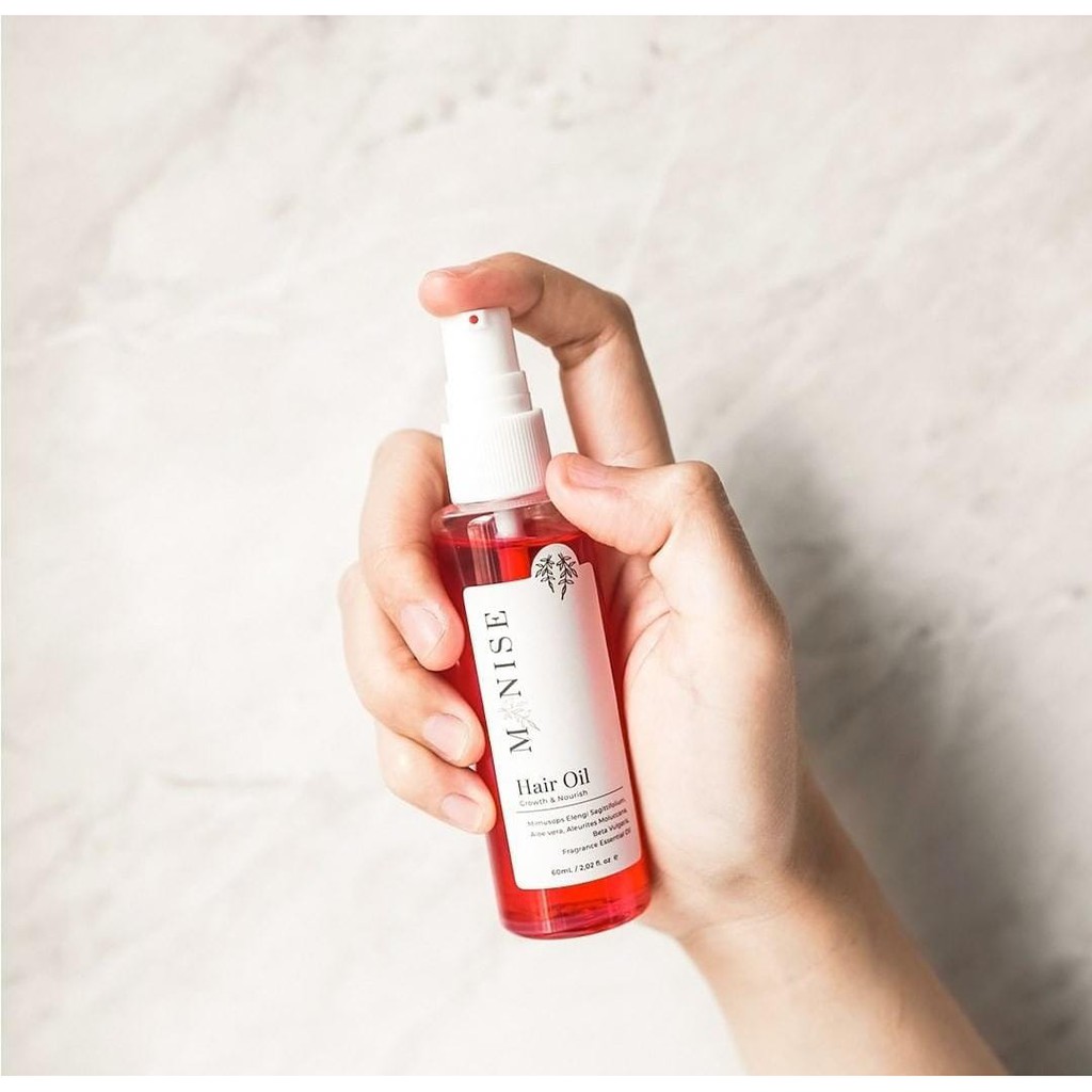 RONTOK BOTAK!  Manise Hair Oil - CEK TESTI tonic serum minyak rambut kemiri follow me shampoo fall-manise dewasa 50ml