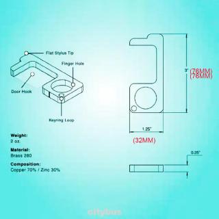 Alat Pembuka Pintu Portabel Bahan Aluminum Alloy Untuk Alat Pembuka Pintu Portabel Bahan Aluminum Alloy Untuk