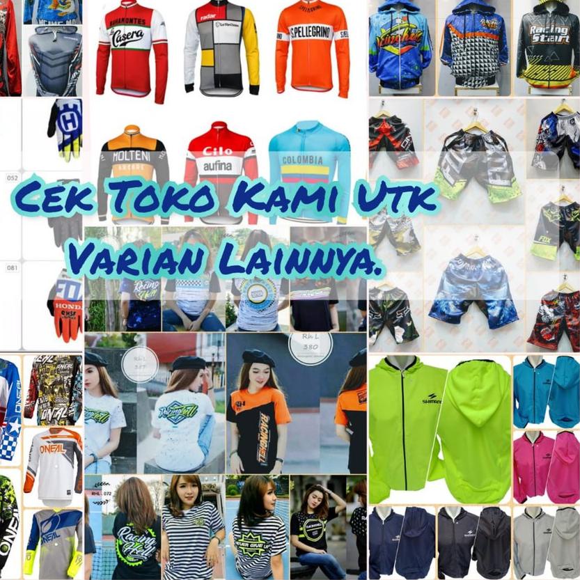 ➨ JERSEY SEPEDA HOODIE / KAOS BALAP TRAIL. ❅