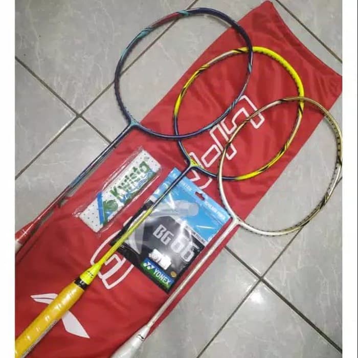 Dijual RAKET BADMINTON LINING AERONAUT 9000 32 LBS Diskon