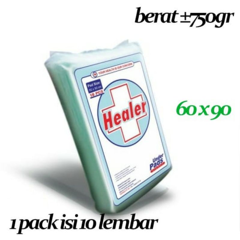 Underpad Healer 60x90 60 x 90 Alas Pipis Orang Dewasa Orang Sakit Bayi