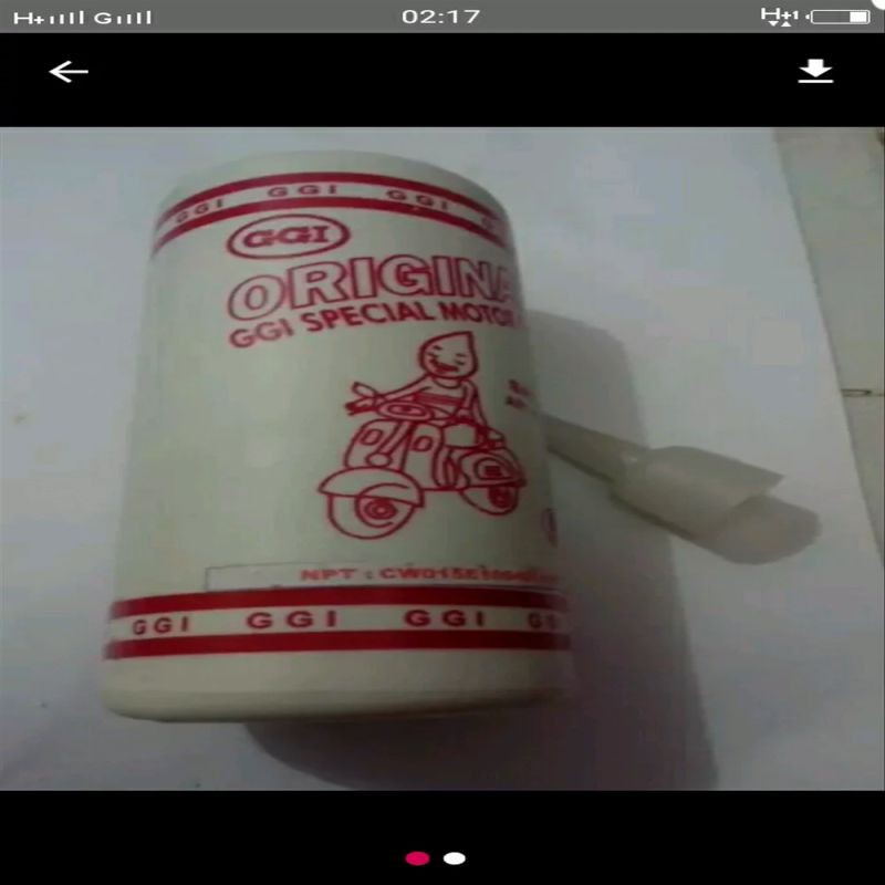 Oli mesin vespa GGI