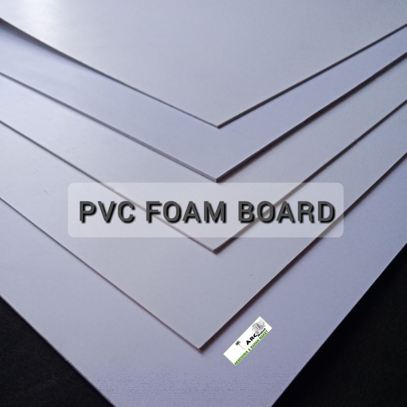 PVC FOAM BOARD WARNA PUTIH UNTUK MAKET ARSITEKTUR DAN INTERIOR