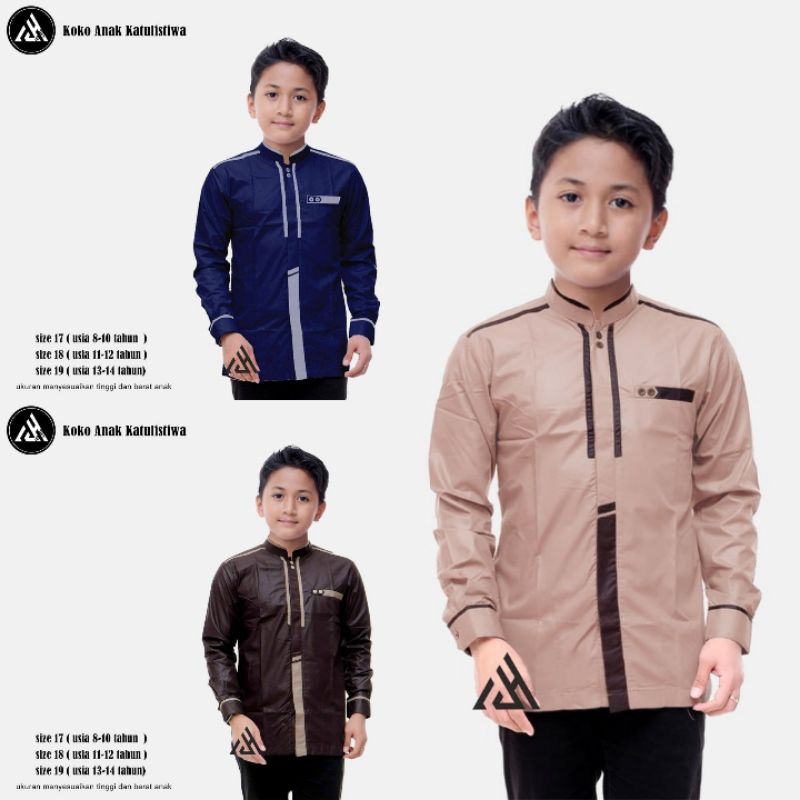 koko anak laki laki koko anak katulistiwa koko anak sd-smp koko anak terbaru koko anak el rumi