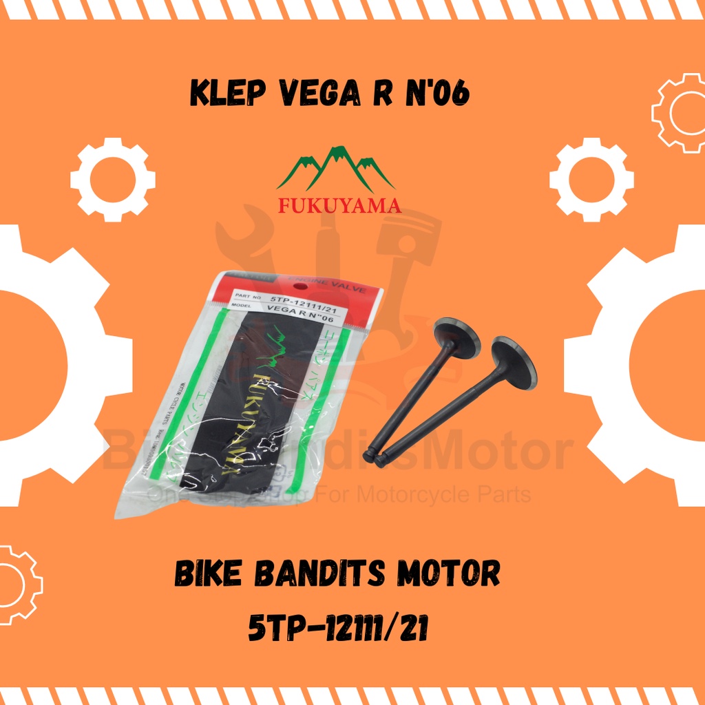 Klep Set In Ex Vega R New 06 Fukuyama