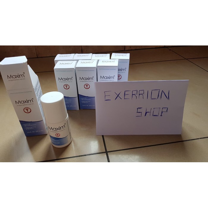 Maxim antiperspirant untuk keringat berlebih