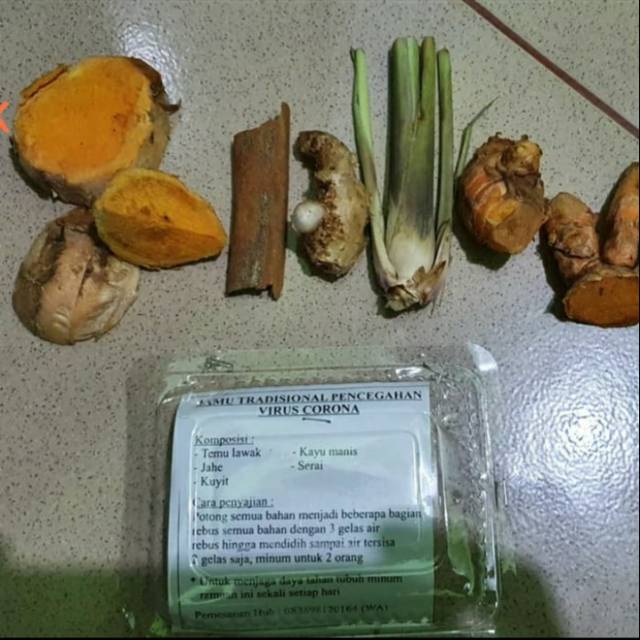 

Jamu Herbal Daya tahan tubuh